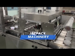 Machine à emballer des plateaux alimentaires à commande PLC pour les plateaux d'emballage