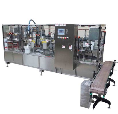 acheter Machine de remplissage de plateaux en acier inoxydable 304 pour la sauce dans les seaux online manufacture