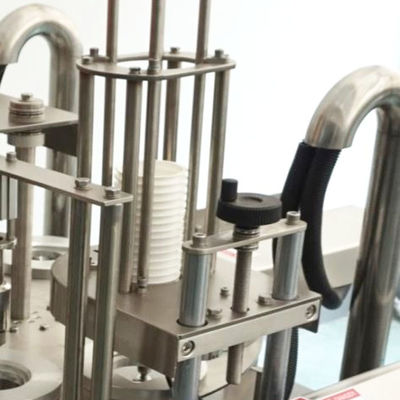acheter 0.3-0.5mm épaisseur machine automatique de scellage de tasse pour 90-100mm emballage de tasse online manufacture