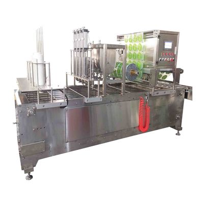 Machine de remplissage automatique de plateau, machine de scellage pour le purée Hoosh