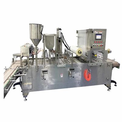 Machine automatique de remplissage de plateaux à grande vitesse pour les aliments instantanés