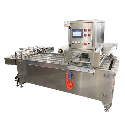 Système de commande PLC Machine d'emballage de plateaux alimentaires 25-45 plateaux/min Sélecteur à grande vitesse