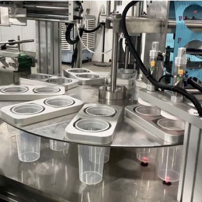 Machine automatique de scellage de tasse à grande vitesse pour une épaisseur de 0,3-0,5 mm 25-30 tasses/min