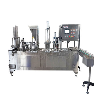 Machine d'étanchéité de remplissage de tasses à haute mesure 50HZ pour les solutions d'étanchéité personnalisées de tasses d'avoine